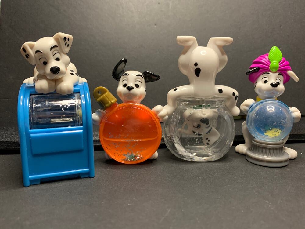 2000 Disney 102 Dalmatians Dogs to Shake Up McDonalds Set of 4 Toys